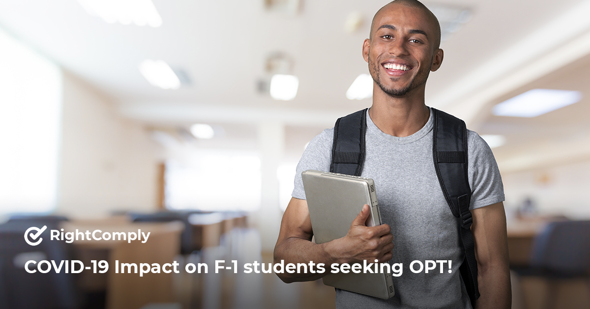 COVID-19 Impact on F-1 students seeking OPT