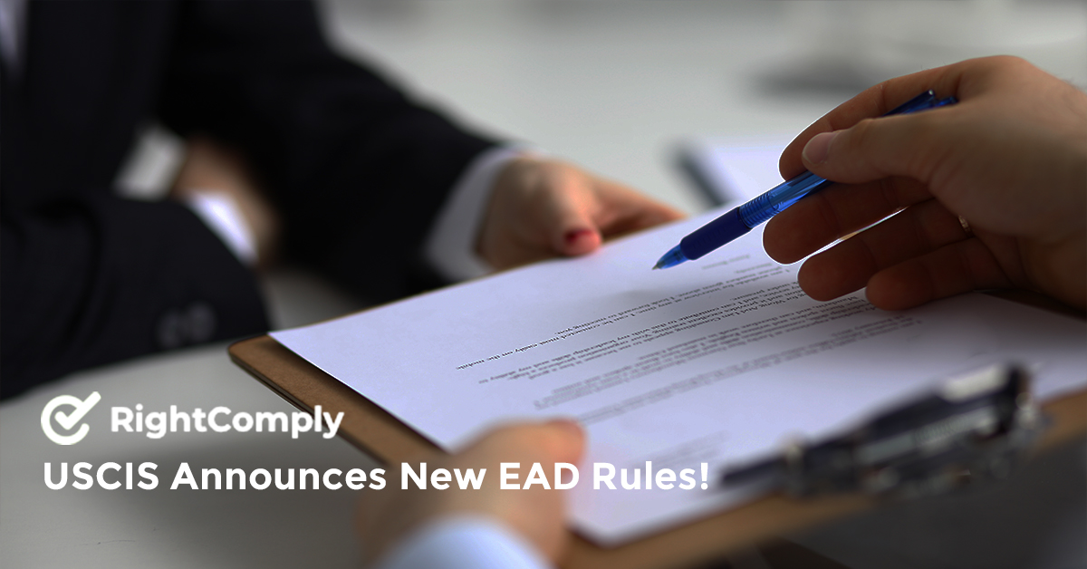 USCIS Announces New EAD Rules!